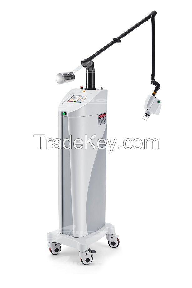 Fractional Scanner integrated CO2 laser system