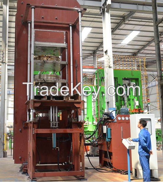 hydraulic solid tire curing press