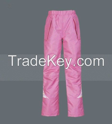 Women colorful snow and ski pants ski suits