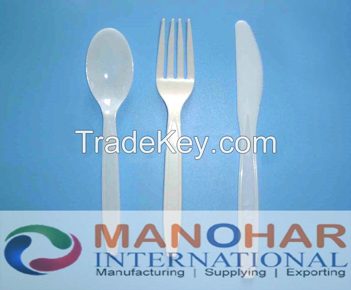 Disposable plastic cutlery , 