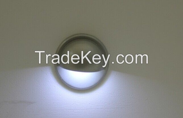 half moon design recessed stair light