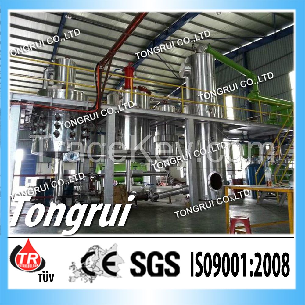 Motor Oil Recycling Machine Converting Black Oil To yellow base oil system