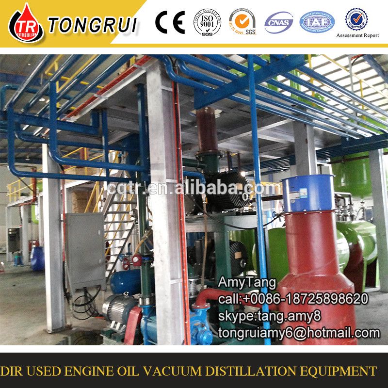 Black Oil Recycling Machine, Diesel Engine Oil Regeneration, Energy Saving oil regenereation machine