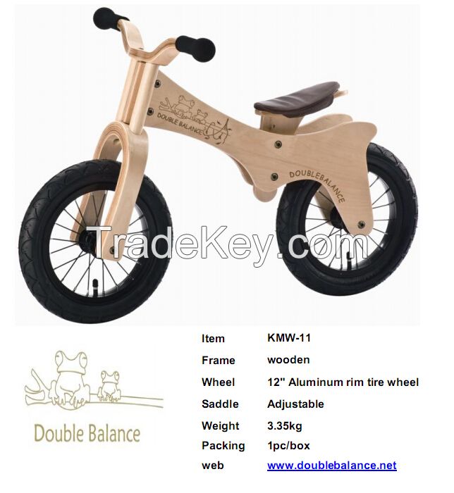 12 inch balance wooden bike