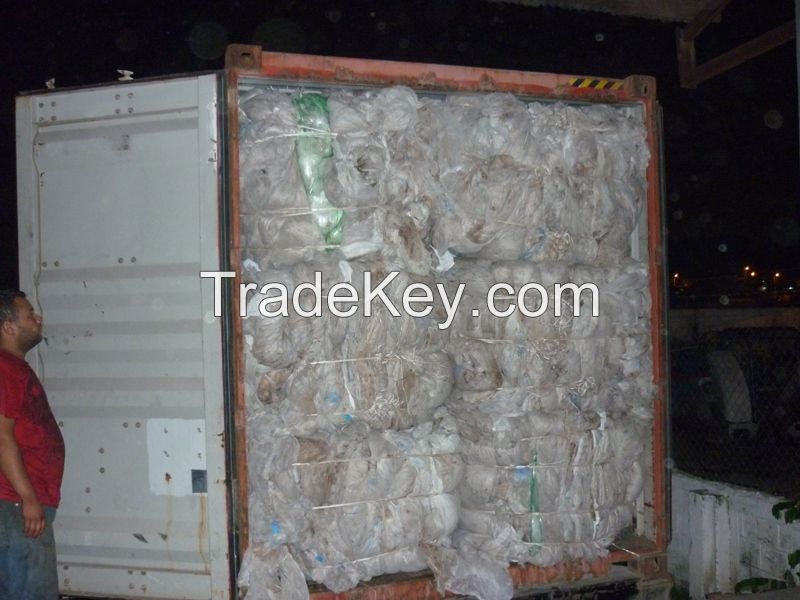 White PP Scrap (baled) - PP Non Woven, in Busan Port, South Korea