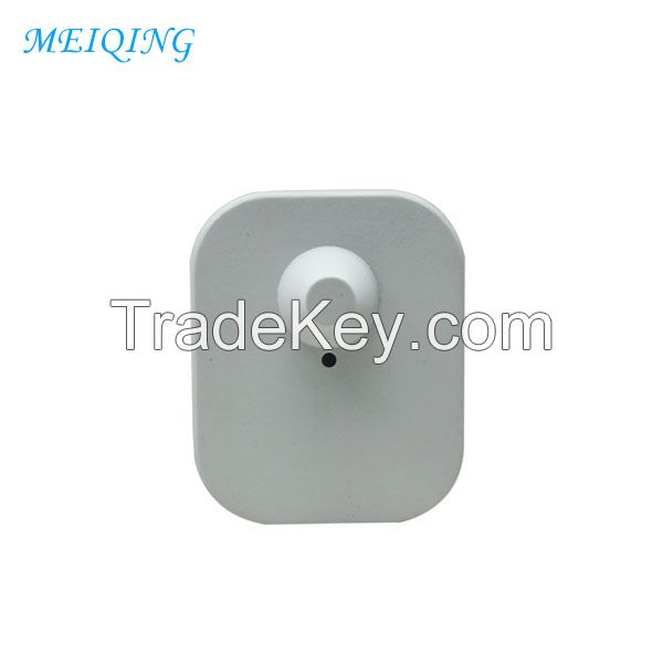 rf eas square hard tag anti- theft plastic luggage eas tag