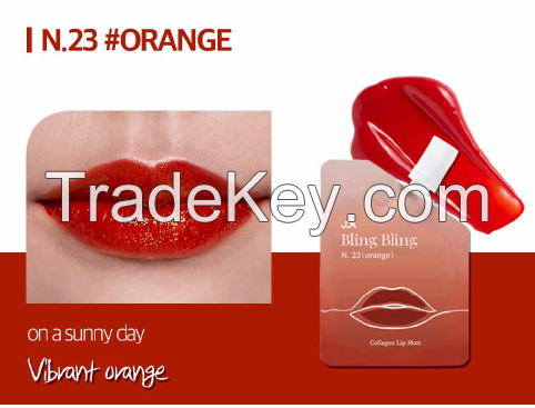 JOA Bling Bling Collagen Lip - ORANGE