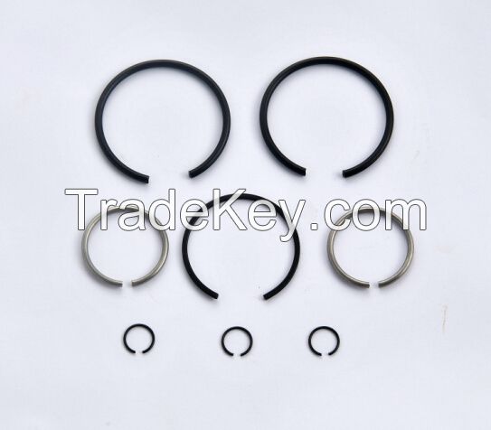 Roundwire snap rings