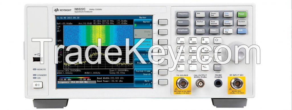 Keysight N9322C Basic Spectrum Analyzer(BSA), 9 kHz to 7 GHz