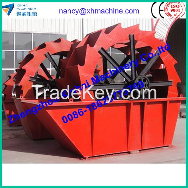 Attractive price and structure bucket wheel sand washing machine