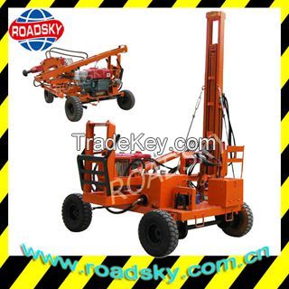 Hydraulic Guardrail Pile Driving Machine