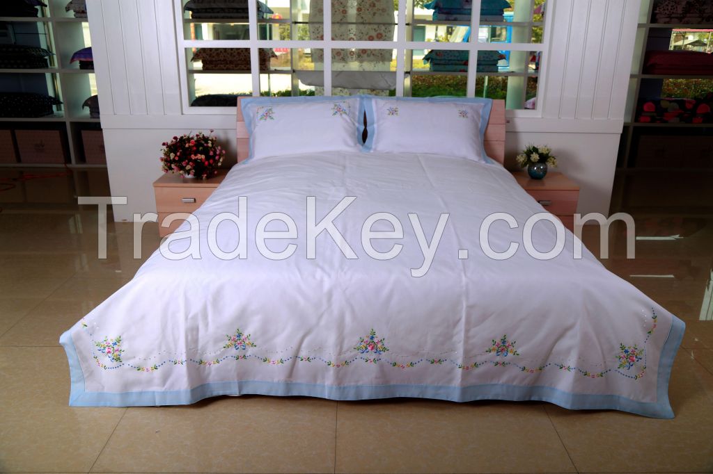 P/C Embroidery Bedding Set