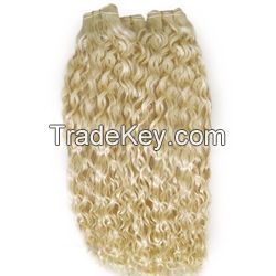 Kinky Curly Machine Weft Hair