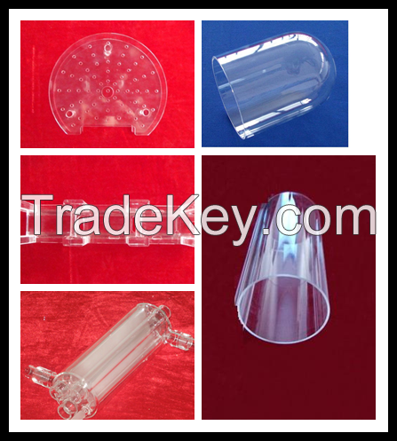 Quartz Boat/Tube/Apparatus/Bell Jar/Plate