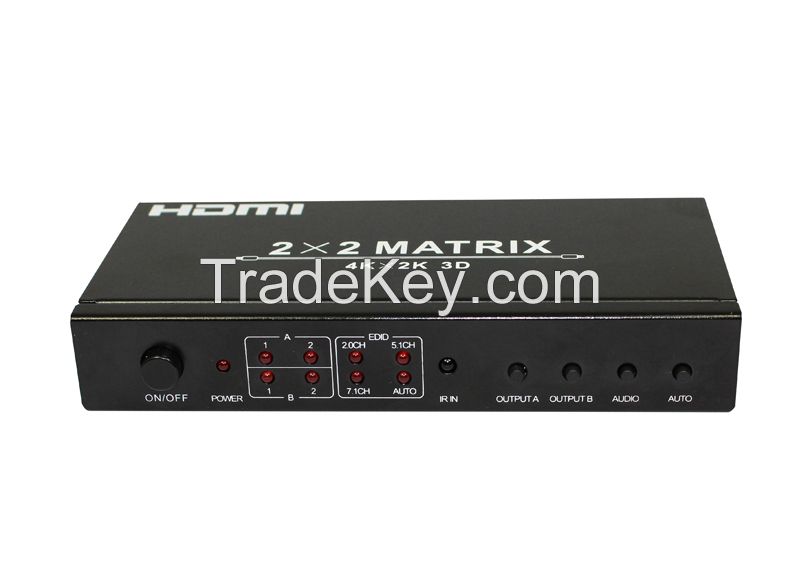 2X2 HDMI Matrix with IR support 4kx2k