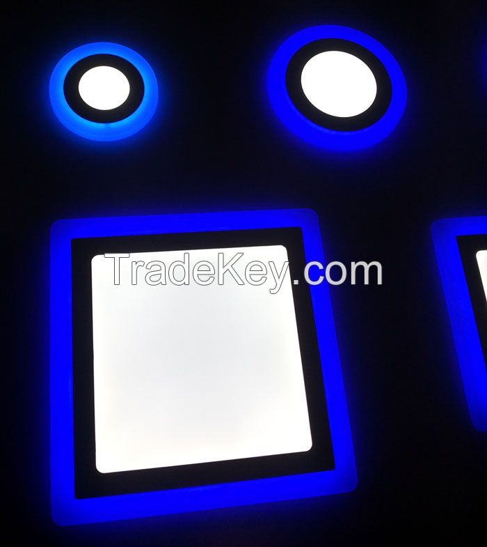 Double color change LED Panel ligh