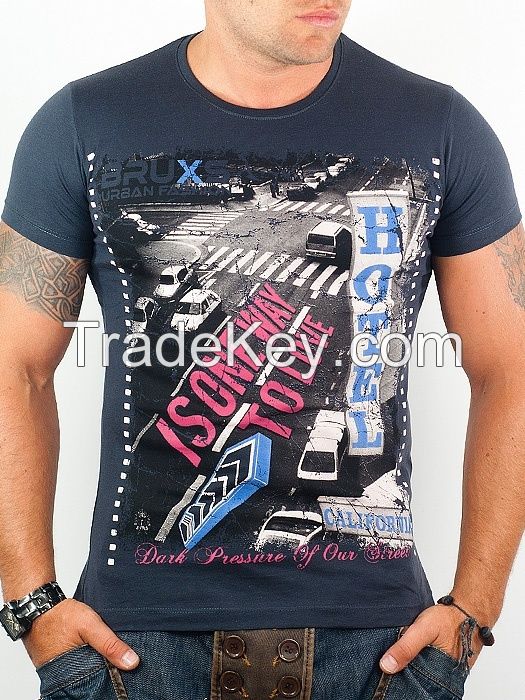 sublimation t-shirt fit on the body