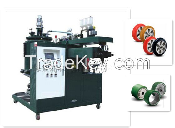 Polyurethane Tyres Tires Wheels Making Machine