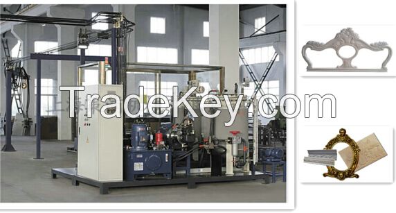 PU Imitation Wood Furniture Foaming Machine