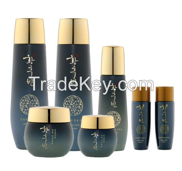 anti aging cream, royal jelly cream, caviar cream, royal jelly caviar skin care set, cosmetics, best cream, anti aging cream, royal jelly caviar korean skin care