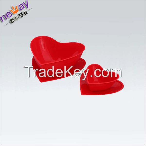 High quality hard plastic dish