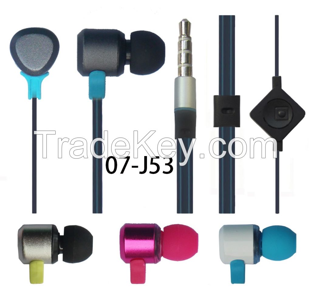 2015 new product China manufacturer sample free mp3 mobile super bass earphones earbud