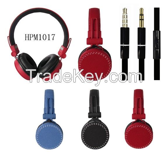 new design colorful good sound headphone