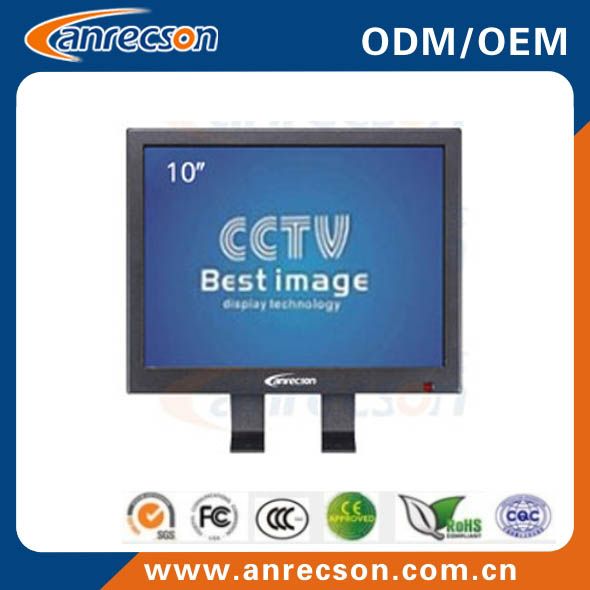 10 inch CCTV LCD monitor with metal case