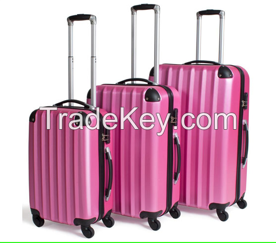 2015 popular and attractive style trolley luggage set, multi-function, easy-carry