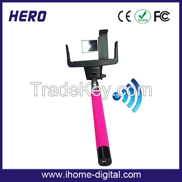 Sell new design bluetooth selfie monopod with mirror