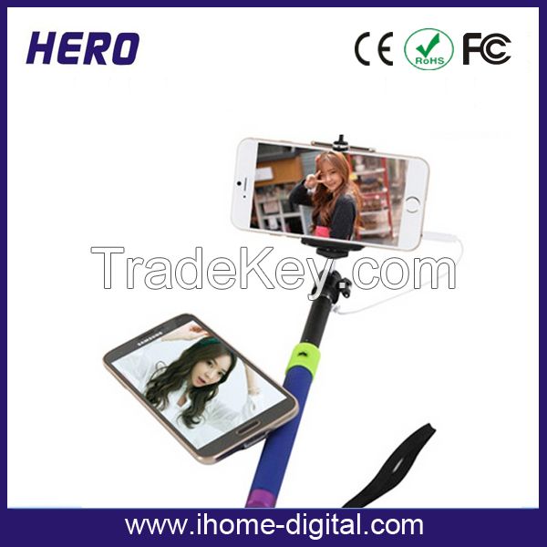 Sell Hot selling wired selfie stick monopod with high quality