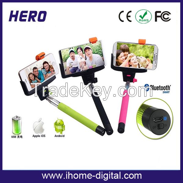 Sell wireless bluetooth selfie stick monopod with low price