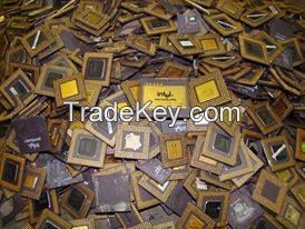 OFFER OFFER:  SCRAP CERAMIC CPU PROCESSOR / ALL KINDS OF ELECTRONIC WASTE SCRAPS