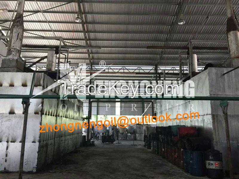 Black Engine Oil Distillation System, Convert To Base Oil&Diesel