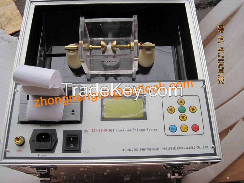 Transformer Oil Dielectric Strength Test Machine