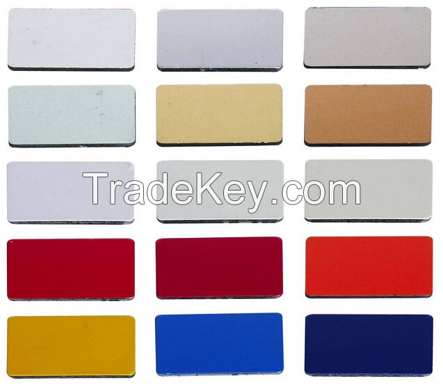 silver mirror aluminum composite panel for construction material