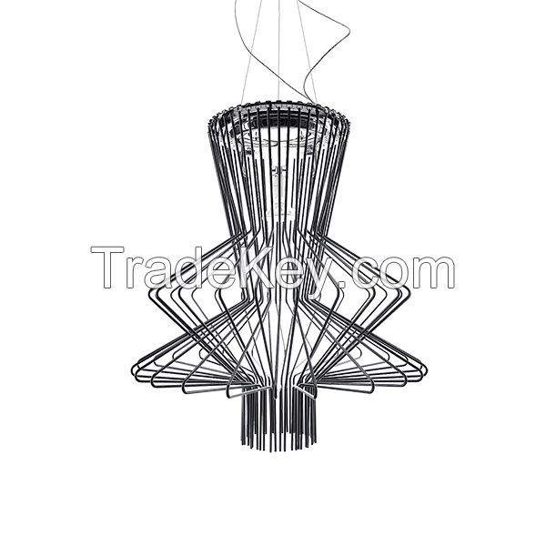 Fashionable aluminum shade GU10 big pendant lamp design