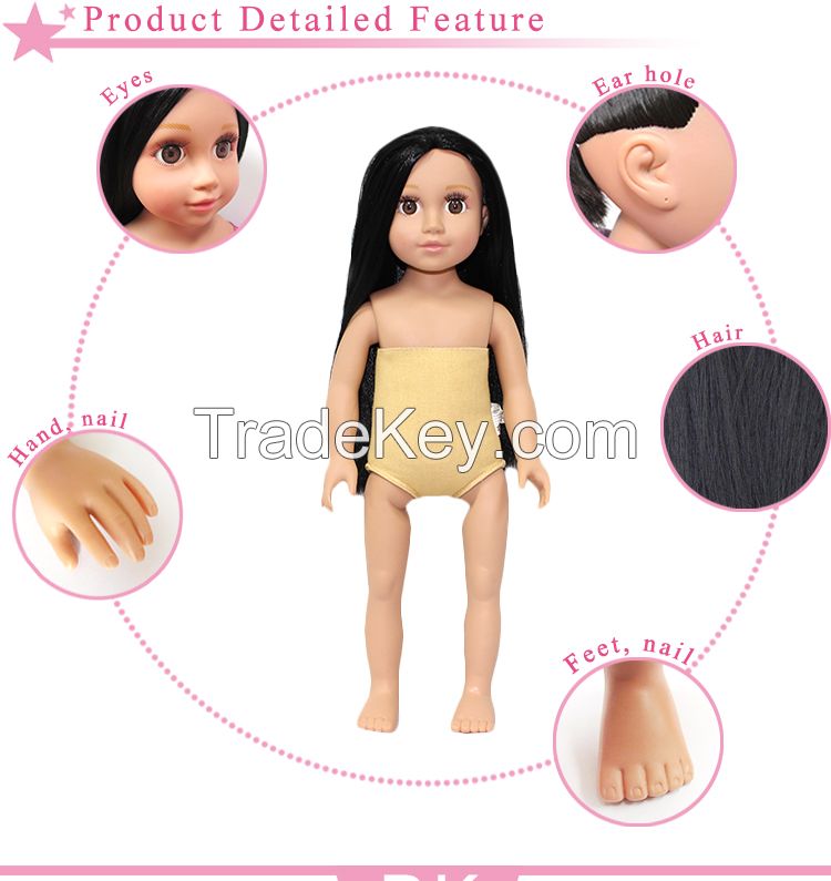 18 inch vinyl doll