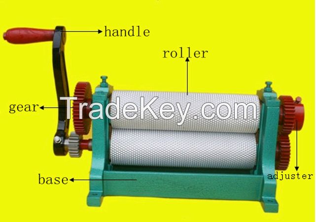 china beeswax foundation machine