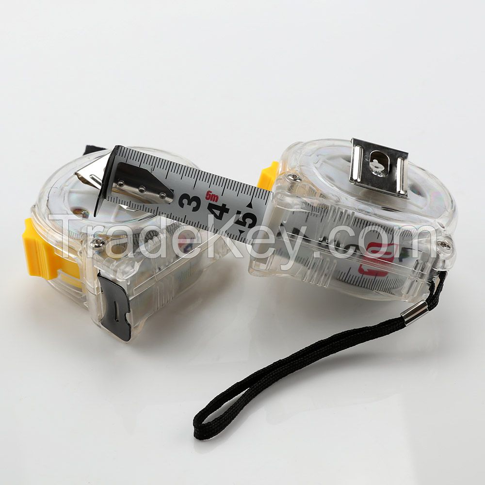 transparent steel tape measure