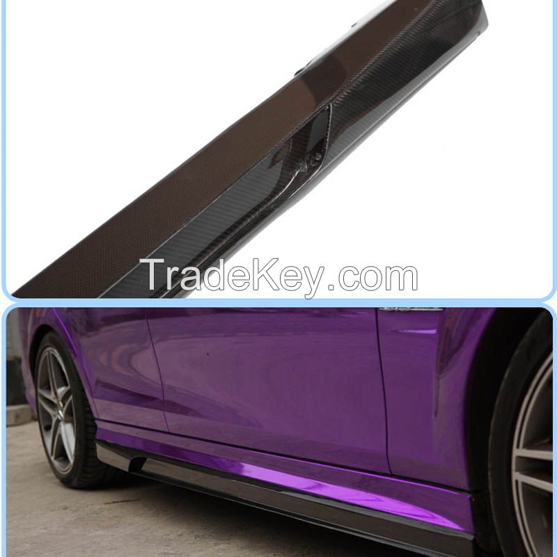 C63 AMG carbon fiber side skirt