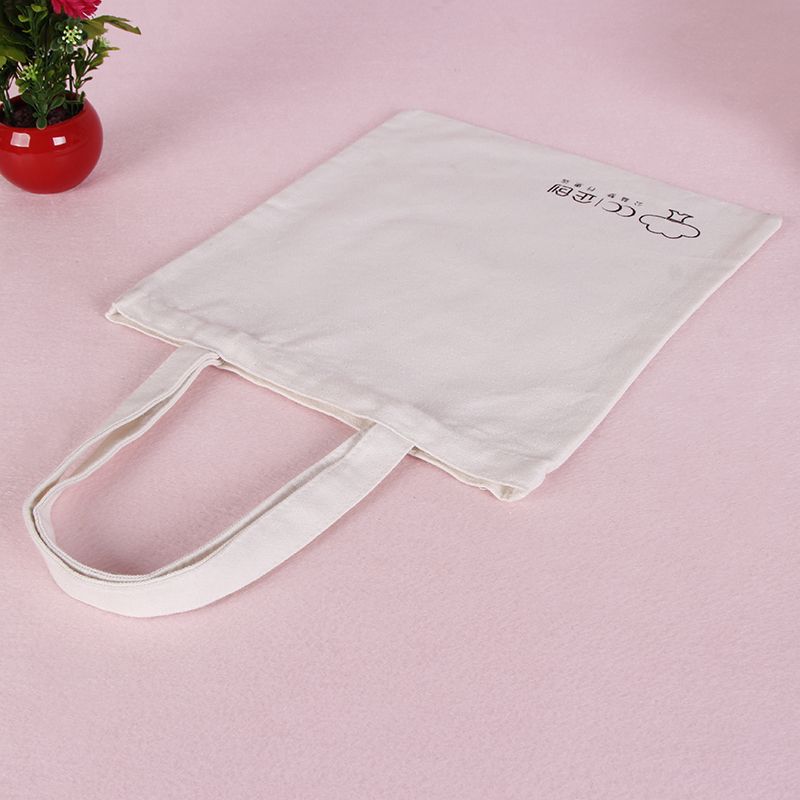 Plain Handle Calico Cotton Bag Shopping Bag