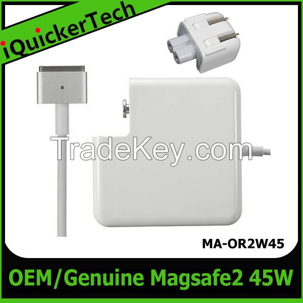 Hot Selling For Apple Magsafe2 45W For MacBook Charger Laptop adapter 14.5V 3.08A