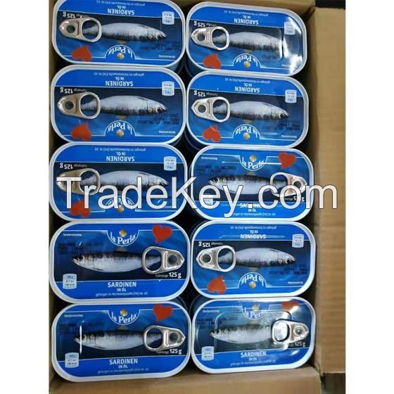 Wholesale Canned Sardines, Seafood Canned Tuna and Canned Mackerel in Vegetable Oil