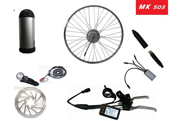 complete and good packing electric bike kits with kettle battery