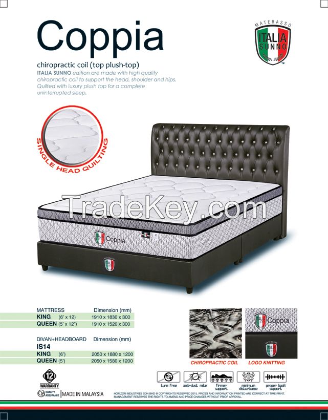 Mattress - ITALIA SUNNO - Model: COPPIA