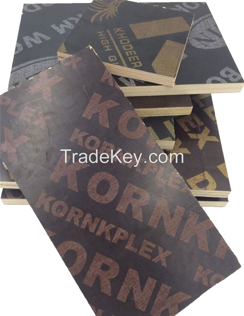 Film Faced Plywood Marine Grade Shuttering Boards Used for Construction or Formwork F17 Form Ply