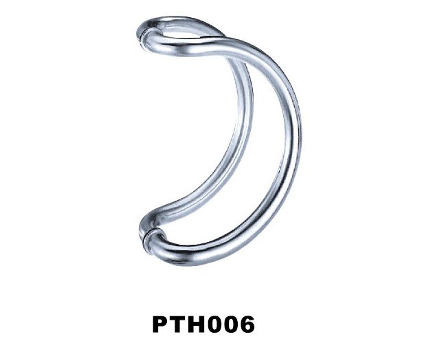 Stainless Steel big Tube handle for glass door