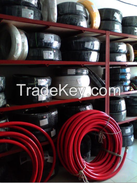 SAE100 R8 One layer of Fiber Braided Rubber Hose