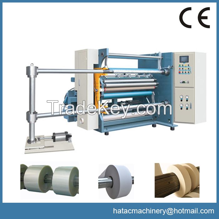 High Speed Plastic Fillm Slitting and Rewinding Machinery